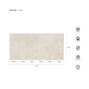 Concrete Crema - Panels