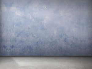 Empty room with a gray wall mockup